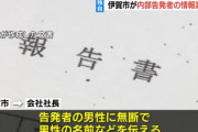 【悲報】三重・伊賀市役所、内部告発者の情報を無断で告発者の会社社長に伝える「問題行為かどうかについては回答できない」