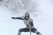 動く仮面ライダー図鑑更新！！仮面ライダーブレイドの雪山での戦いが動画に