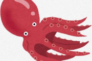 タコ｢心臓三つあります。脳も九つあります。IQ高いです。墨吐けます。周囲の色と同化できます。毒あります。」