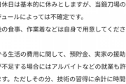刀鍛冶「助けて！10年間9.5h拘束無給で来てくれる後継者がいないの！」