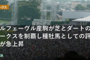 オルフェーヴル産駒が芝とダートのオークスを制覇し種牡馬としての評価が急上昇