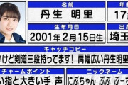 【日向坂46】3年前から進化した丹生ちゃん
