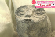メキシコ議会で約1000年前のミイラ化した人類ではない生物の遺体が公開される