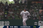 中村剛也(39) 　.364(66-24) 7本 14打点