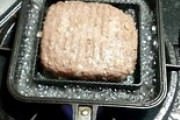 ホットサンドメーカーでハンバーグ（※画像あり）