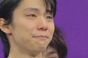 羽生泣く！  …「またファンと一緒に嬉し泣きしよう」…