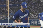 【ヤクルト対中日13回戦】中日・福谷、２回途中３失点ＫＯ