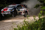 【動画】2021WRC第7戦エストニア：SS18を終えてトヨタのロバンペラがトップ、ブリーン・ヌービルと続く