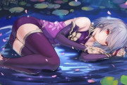 【FGO】水面に寝そべるカーマちゃんイラスト！！　可愛い！