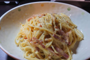 カルボナーラ作った