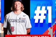 2022年MLB全体ドラフト1位、ジャクソン・ホリデイ