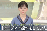 圏央道玉突き事故トラック運転手「オーディオ操作していた」