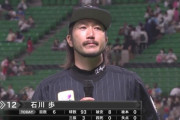 石川歩とかいうヒエヒエ塩ヒーローインタビューおじさん