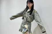 【乃木坂46】一ノ瀬美空、デニムコーデで美脚が際立つ！