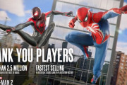 マーベルスパイダーマン2、１日で250万本売上げる！！