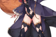 【FGO】魔法使い風衣装の玉藻ちゃんイラスト！！　ローブ似合いますね！！