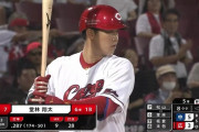 堂林翔太(32) .286 9本 28打点 OPS.845