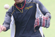 阪神・藤浪は次回登板へキャッチボールなど消化　打球当たった右手は問題なし