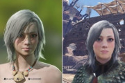 【悲報】モンハンワールドの主人公の顔、キャラクリ画面と明らかに違う…