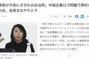 【中国企業ロゴ透かし】「誤解受け不安にさせたのは当然」辞任の大林ミカ氏が会見 主なやりとりがこちら→
