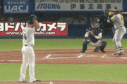 ヤクルト２ー２阪神　７回表　ヨハン・ミエセス　第２号ソロホームラン