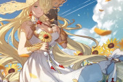 【グラブル】いよいよ夏本番！白ワンピに身を包んだデカすぎんだろ…なプレデターのイラストが公式Twitterにて公開！