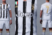 ◆セリエA◆ユベントスの新ユニを後ろから見たら完全にレアル・マドリーしかもモデルがクリロナで草