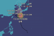 【国際】台風6号、韓国に上陸か  [動物園φ★]