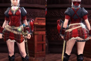 【画像】MHWアイスボーンでめちゃくちゃかわいい装備が完成したｗｗｗｗ