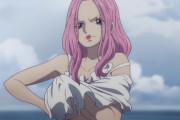 【画像】ワンピースのアニメ最新話、ボニーがえちえちすぎる