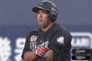 GIF画像　ロッテ、4試合ぶりタイムリーきたぁぁぁ！井上の一打で貴重な2点追加！