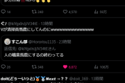 【悲報】ツイッターランド、Vtuber嫌いが暴徒化するディストピアに変貌