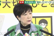 小池都知事 「都民はステイホームを。大型連休、観光地や行楽地への外出も『なし』でお願いしたい」