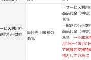【悲報】ウーバーイーツの店側手数料ｗｗｗｗｗｗｗｗｗ