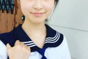 この浜辺美波感・・・小川彩、乃木坂加入前のセーラー服ショットが天使すぎる・・・【乃木坂46】