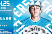 北山亘基 4月25日のロッテ戦 予告先発！ 18:00～