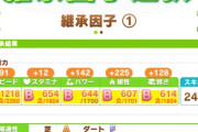 【ウマ娘】これが因子メモリの力…「ウマ娘壊れちゃった。」