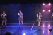 【SKE48】曲中に靴ひもを結び直してて、ギリ次のポジに間に合う太田彩夏さんwwwwww