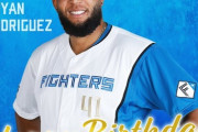 今日はロドリゲス投手の誕生日です！おめでとうございます！
