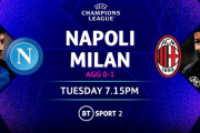 ◆UCL◆R8-2nd ナポリ×ミラン ナポリ終了間際に追い付くも合計1-2でミランがR4へ #NapoliMilan