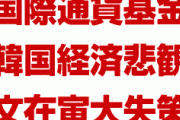 IMFが韓国経済に重大警告！　成長率見通しを一気に引き下げてしまう！　大統領府「経済は善戦」　もう少し現実を見ろよ