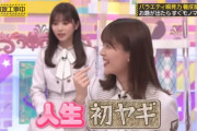 【乃木坂46】岩本蓮加vs日村勇紀 やり合い可愛かったヤギ.gif【乃木坂工事中】