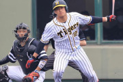 阪神育成奥山プロ初打席で初適時打　平田監督も評価