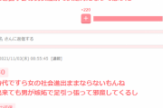 一般女性「男は体力があるだけ、男に押さえつけられてなければ偉人の数も女が上回ってた」