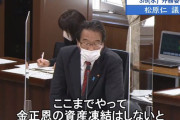 立憲･松原仁「プーチンの資産凍結はしてなぜ金正恩はしない？」林外相「検討する」松原「全然答えてない」