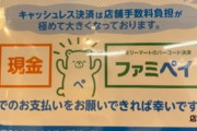 【疑問】コンビニ「キャッシュレスは店舗負担が重いから現金で払って…！」←これって逆効果じゃね？