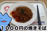 万博「ヘイ焼きそば(1000円)おまちどう！」
