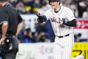 大谷翔平 4回1勝0敗0.00 .571(7-4)3打点4四球