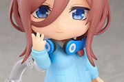 【五等分の花嫁】ねんどろいど「中野三玖」が予約開始！「お座り下半身パーツ」なども付属