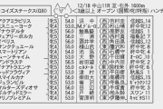 【枠順確定】12/18(土) 第7回ターコイズステークス(GⅢ)